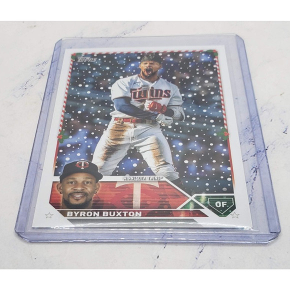 2023 Topps Holiday Byron Buxton #H49 Minnesota Twins MLB Baseball - Picture 3 of 4